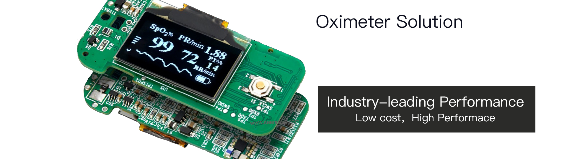 指夹式血氧仪模块方案，深圳加一健康科技有限公司,oximeter module solutions